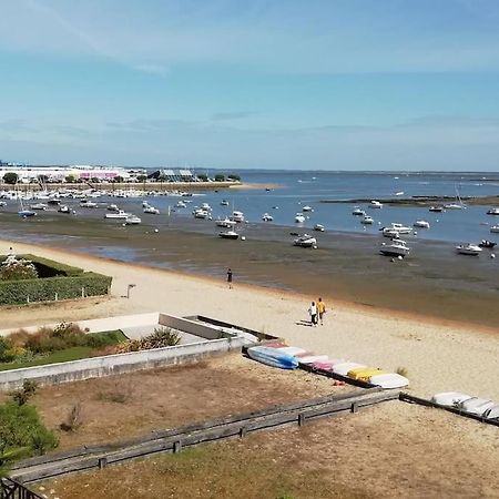 T2 1Ere Ligne Loggia Vue Mer 180 ° Parking Arcachon Exteriör bild